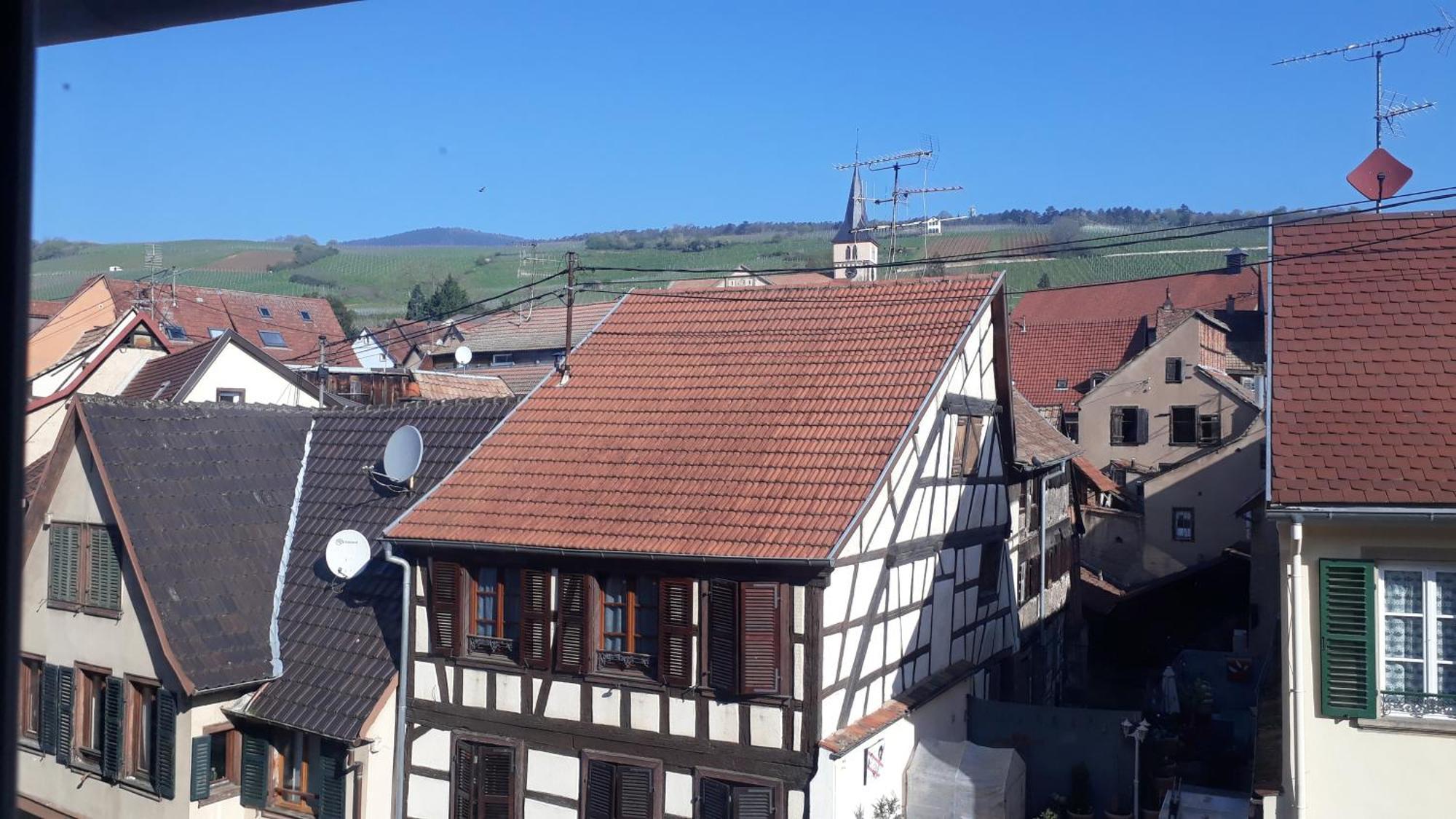 Au-Dessus Des Toits Plein Centre Avec Vue Sur Les Vignes Apartment Barr Exterior photo